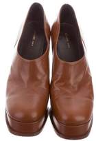 Thumbnail for your product : Celine Leather Platform Booties