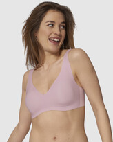 Thumbnail for your product : Sloggi Women's Pink Crop Tops Zero Feel Bralette - Size One Size, L at The Iconic