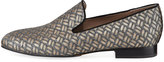 Thumbnail for your product : Donald J Pliner Lyle Woven Leather Slipper