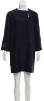 Thumbnail for your product : Stella McCartney Silk Long Sleeve Mini Dress