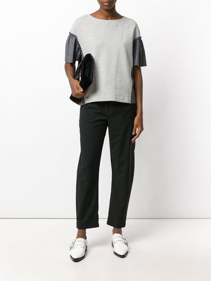 Semi-Couture Semicouture elasticated waist trousers