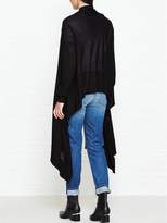 Thumbnail for your product : DKNY Long Sleeve Waterfall Cardigan