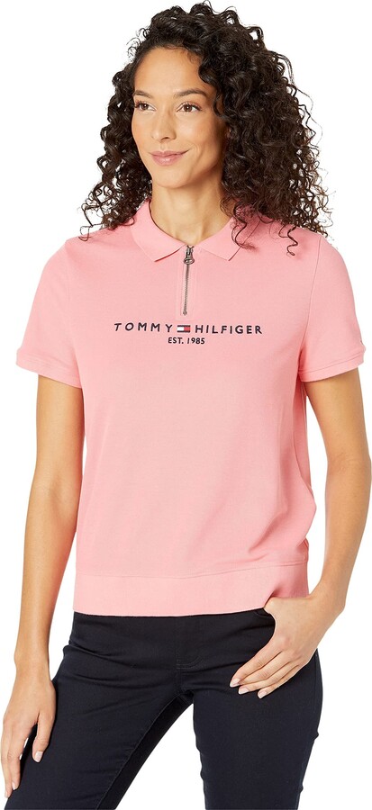Tommy Hilfiger Pink Women's Polos | Shop the world's largest collection of  fashion | ShopStyle