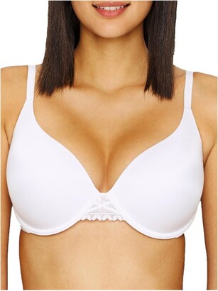 Maidenform Self Expressions Women's 2pk Convertible Push-Up Lace Wing Bra  5809 - Beige/Black 38DD