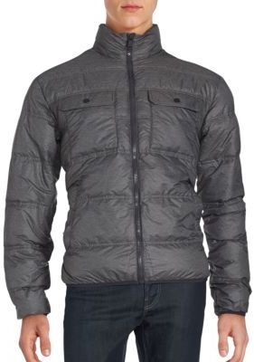 Hawke & Co Packable Long Sleeve Puffer Jacket