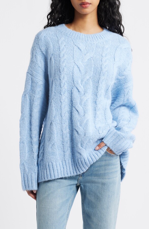 BP Oversize Cozy Cable Sweater