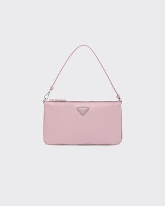 Prada Saffiano Pattina Flap Bag - Pink Shoulder Bags, Handbags - PRA643167