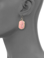 Thumbnail for your product : Nest Pink Howlite Drop Earrings