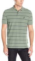 Thumbnail for your product : Nautica Men's Classic Fit Striped Performance Polo Shirt