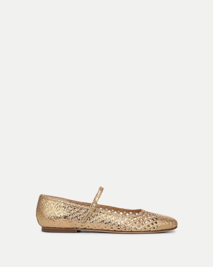 Ellie Raffia Flat