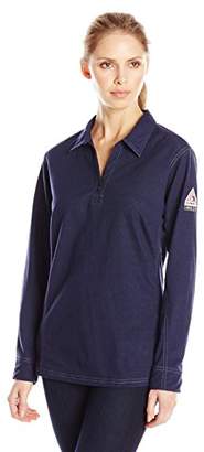 Bulwark FR Women's IQ Long Sleeve Polo Shirt