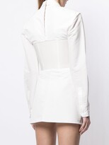 Thumbnail for your product : Dion Lee Hook Tube Shirt Dress