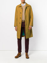 Thumbnail for your product : Santoni concealed button coat