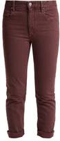 Thumbnail for your product : Etoile Isabel Marant Fliff Mid Rise Slim Fit Cropped Jeans - Womens - Burgundy