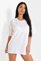 Thumbnail for your product : boohoo Petite Oversized T-shirt Dress