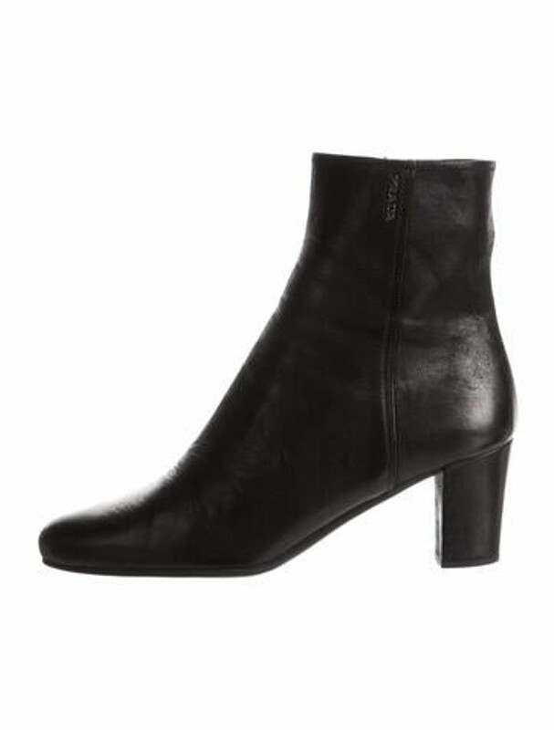 PRADA SPORT Vintage Leather Boots Black ShopStyle