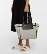 Thumbnail for your product : Proenza Schouler White Label Morris Large canvas tote