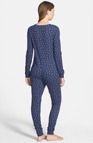 Thumbnail for your product : Free Spirit 19533 BP. Undercover 'Free Spirit' Floral Print Thermal Jumpsuit (Juniors)