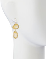 Thumbnail for your product : Alexis Bittar Crystal-Encrusted Mother-of-Pearl Earrings