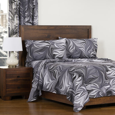 THE ART OF MARBLING Black Ash Sheet Set