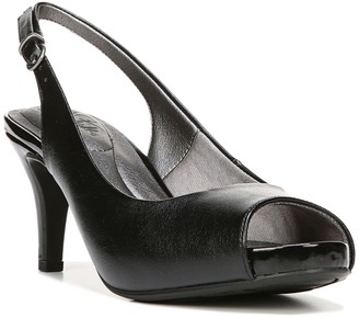 white slingback pumps closed toe