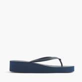 Thumbnail for your product : J.Crew Skinny wedge flip-flops