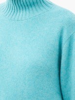 Thumbnail for your product : The Elder Statesman Oversized High-neck Cashmere Sweater - Multi