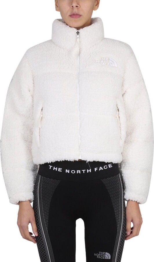 The North Face Nuptse Deep Pile High-Neck Puffer Jacket - ShopStyle