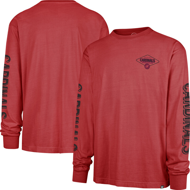 '47 Men's Cardinal Arizona Cardinals Cairn Ravine Foundation Long Sleeve T-Shirt