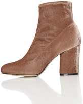 velvet ankle boots uk
