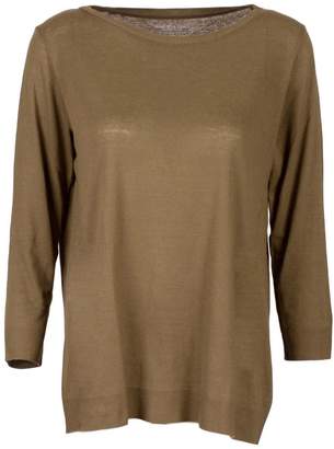 Majestic Filatures Cotton And Cashmere Blend Sweater