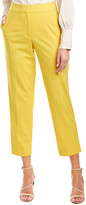 Thumbnail for your product : Oscar de la Renta 2 Pocket Tapered Ankle Wool-Blend Pant