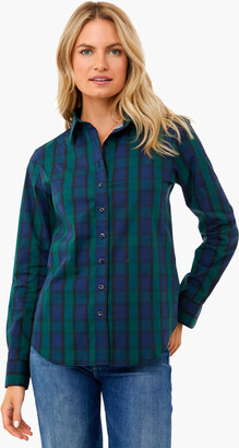 The Shirt by Rochelle Behrens Exclusive Blackwatch Plaid Icon Shirt -  ShopStyle T-shirts