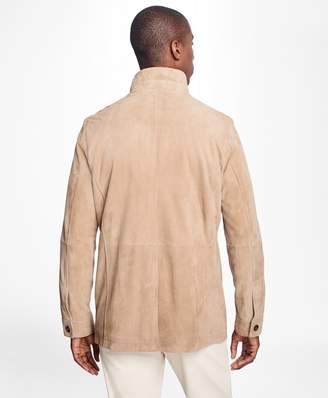 Brooks Brothers Suede Field Jacket