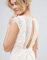 Thumbnail for your product : Little Mistress Crochet And Lace Mini Dress