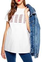 Thumbnail for your product : Topshop MATERNITY First Love T-Shirt