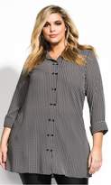Thumbnail for your product : City Chic Citychic Double Button Tunic - black