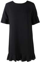 Thumbnail for your product : boohoo NEW Womens Ruffle Hem Shift Dress in Polyester