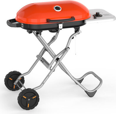 R.W.FLAME 15K Btu Portable Propane Grill , 406 Sq.in Grill Area, W/ Cover & Thermometer - For Patio Bbq & Parties