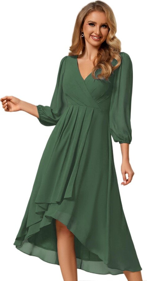 Gina Bacconi Women's Metallic Chiffon Maxi Dress Cocktail ShopStyle