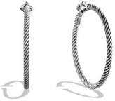 Thumbnail for your product : David Yurman Cable Classics Large Hoop Earrings