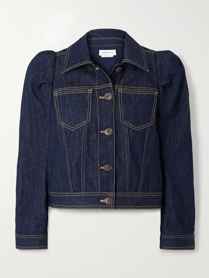 Alexander McQueen Denim Jacket - Blue