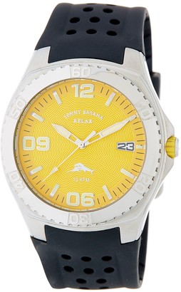 Tommy Bahama Men&s Relax PU Strap Watch