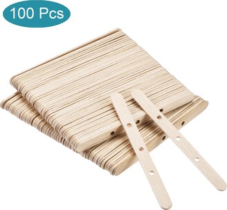 100pcs Wooden Wick Holders Wood Centering Device for Candle Making