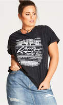 Thumbnail for your product : City Chic Graphic Tee