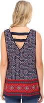 Thumbnail for your product : Christin Michaels Luvleen Printed Top
