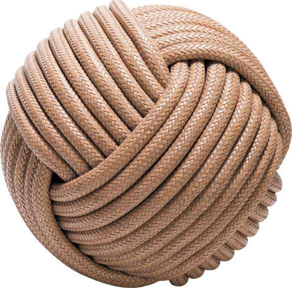 Giobagnara Nodo Leather Pouf