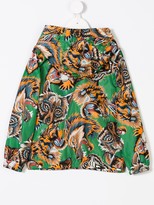 Thumbnail for your product : Gucci Children Animal Faces Print Hooded Jacket