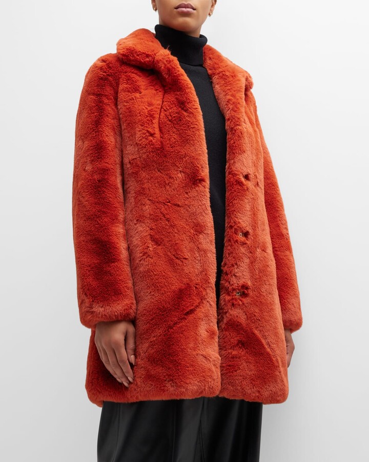 Belle Fare Faux Fur Oversized Jacket - ShopStyle