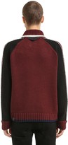 Thumbnail for your product : Coach Zip-up Wool Blend Knit Cardigan Jacket